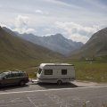 Droga na  Passo dello Stelvio  2758 m n.p.m