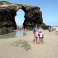 Playa de las Catedrales. Hiszpania.