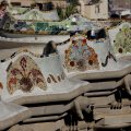 Park Guell. Barcelona. Hiszpania.