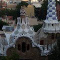 Park Guell. Barcelona. Hiszpania.