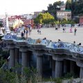 Park Guell. Barcelona. Hiszpania.