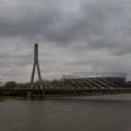 Widok na Stadion Narodowy z CNK